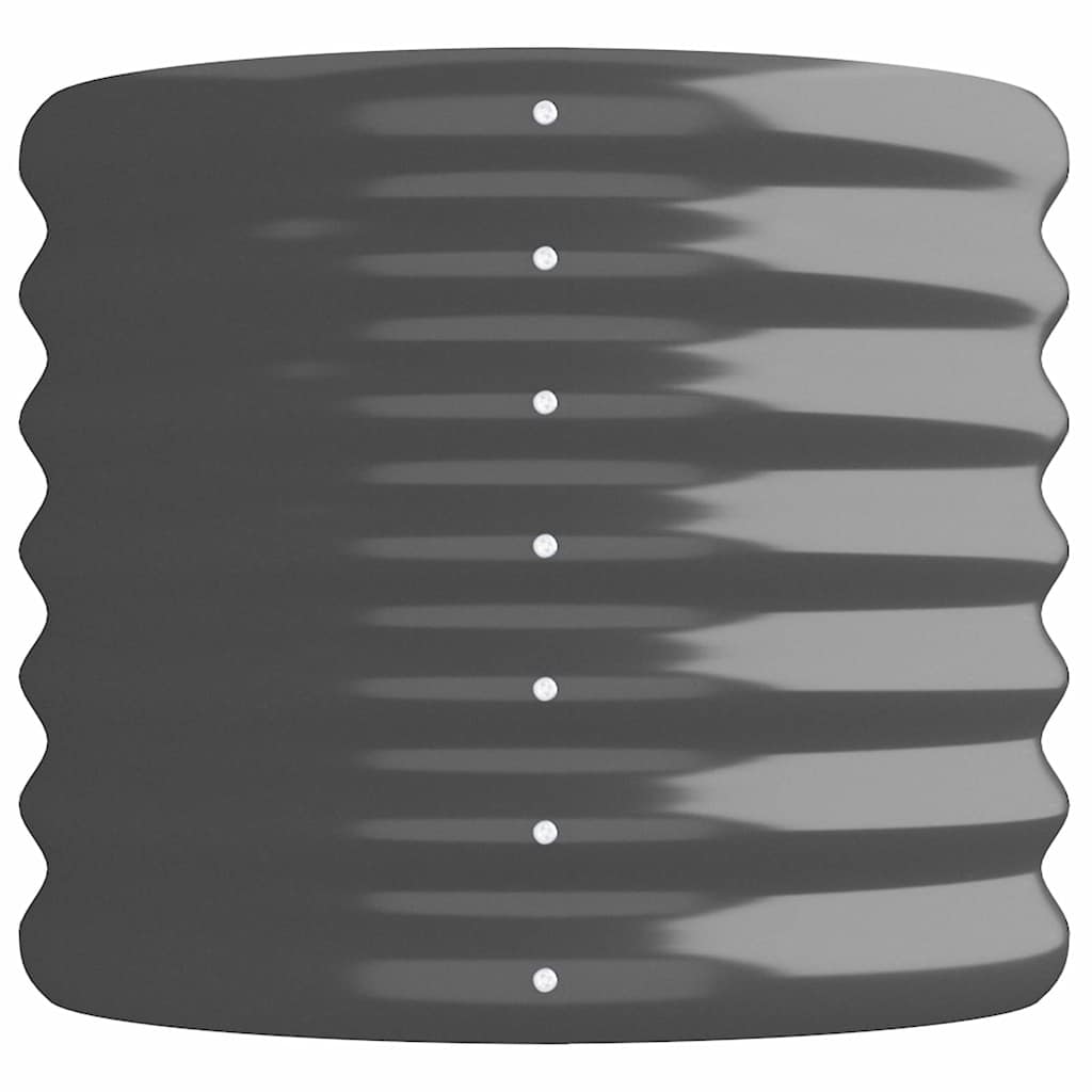 Aukštas sodo lovelis, antracito, 260x40x36cm, cinkuotas plienas Aukštas sodo lovelis, antracito, 260x40x36cm, cinkuotas plienas - Image 4