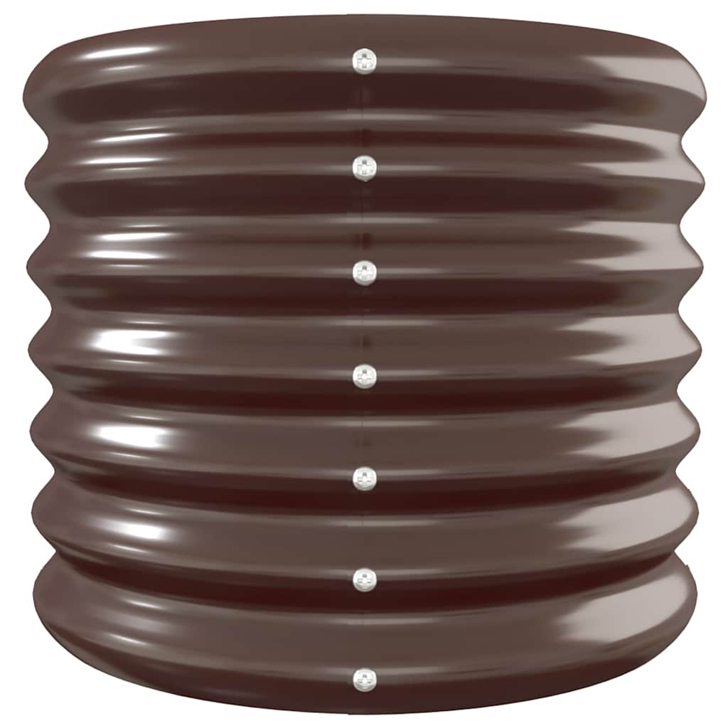 Aukštas sodo lovelis, rudas, 332x40x36cm, cinkuotas plienas Aukštas sodo lovelis, rudas, 332x40x36cm, cinkuotas plienas - Image 4
