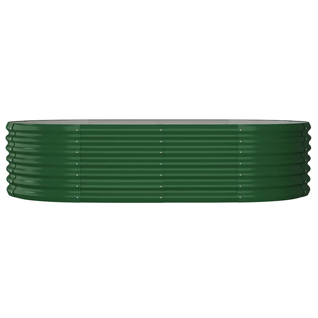 Aukštas sodo lovelis, žalias, 152x80x36cm, cinkuotas plienas Aukštas sodo lovelis, žalias, 152x80x36cm, cinkuotas plienas - Image 3