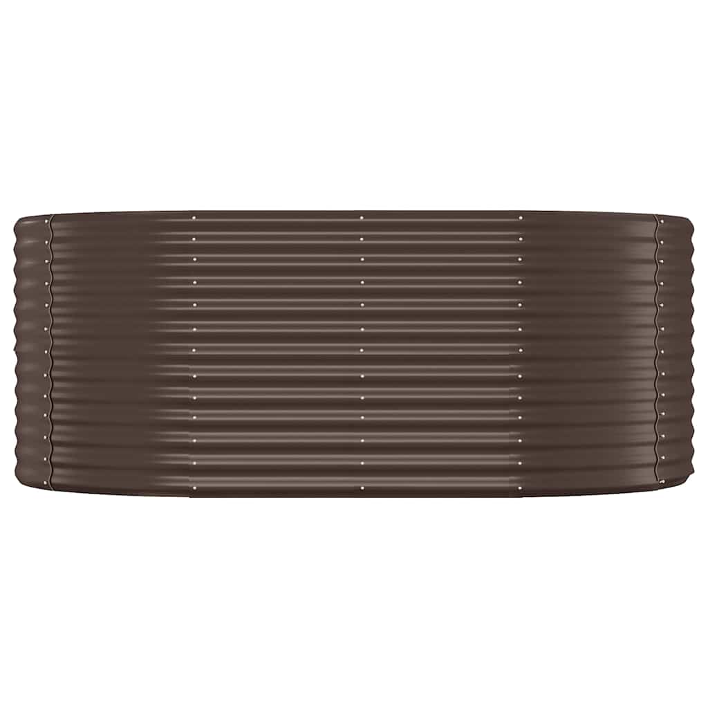 Aukštas sodo lovelis, rudas, 175x100x68cm, plienas Aukštas sodo lovelis, rudas, 175x100x68cm, plienas - Image 3
