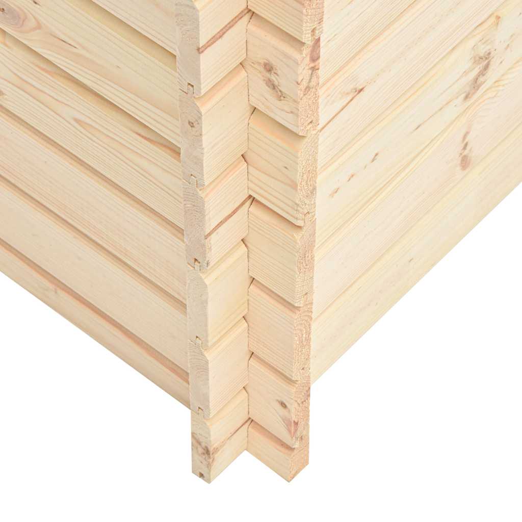 Aukštas sodo lovelis, 300x50x80,5cm, pušies masyvas, 19mm Aukštas sodo lovelis, 300x50x80,5cm, pušies masyvas, 19mm - Image 5