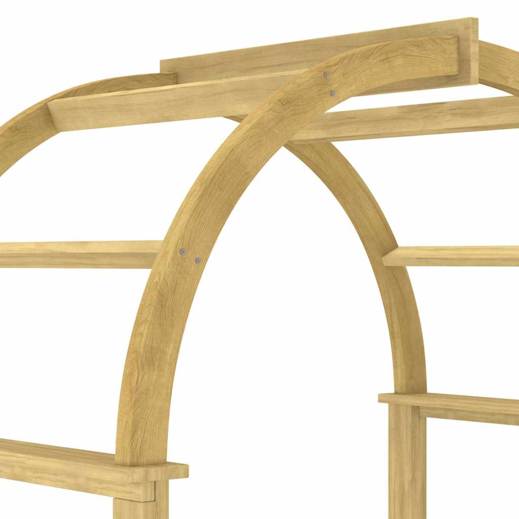 Arka, 141x97x243cm, impregnuotas pušies masyvas Arka, 141x97x243cm, impregnuotas pušies masyvas - Image 5
