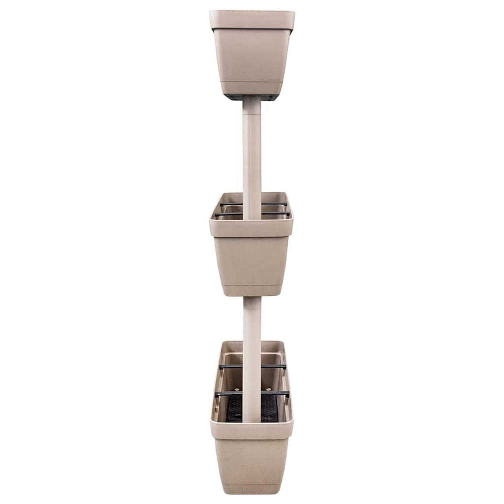 Sodo loveliai, 3vnt., taupe spalvos, 100cm Sodo loveliai, 3vnt., taupe spalvos, 100cm - Image 3