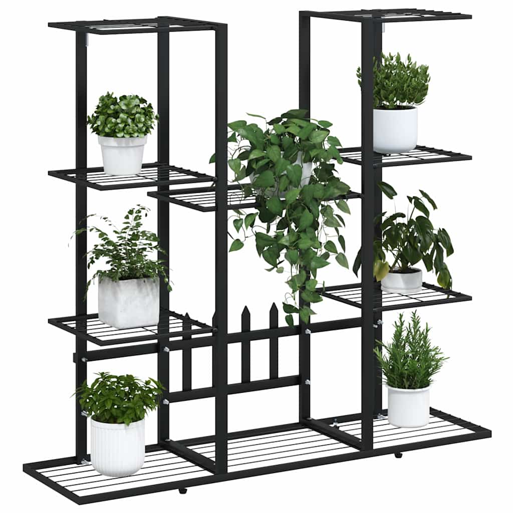 Gėlių stovas, juodos spalvos, 94,5x25x89cm, geležis Gėlių stovas, juodos spalvos, 94,5x25x89cm, geležis - Image 4