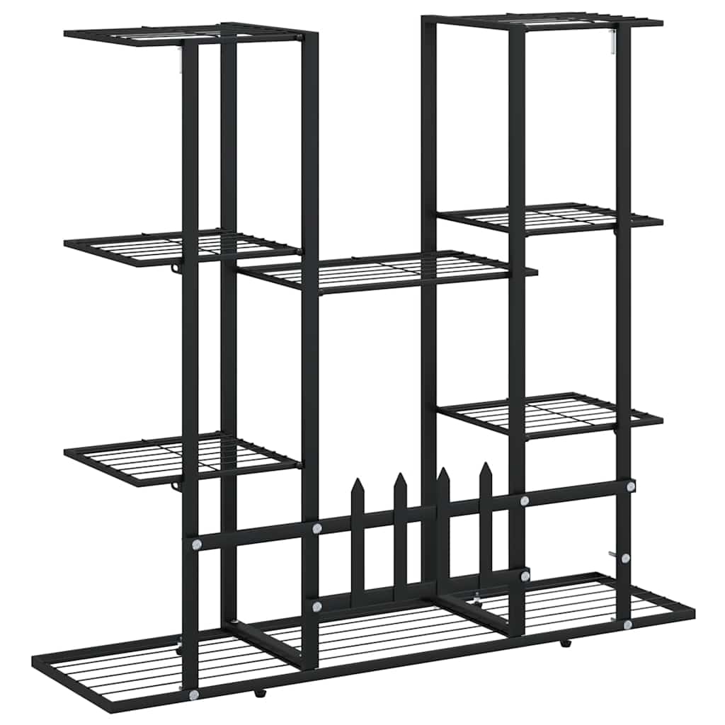 Gėlių stovas, juodos spalvos, 94,5x25x89cm, geležis Gėlių stovas, juodos spalvos, 94,5x25x89cm, geležis - Image 7