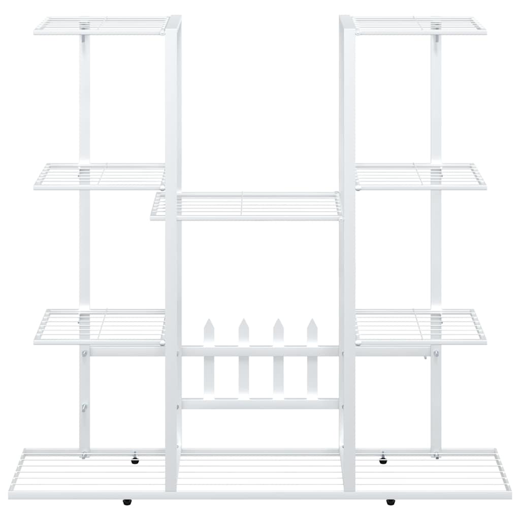 Gėlių stovas, baltos spalvos, 94,5x25x89cm, geležis Gėlių stovas, baltos spalvos, 94,5x25x89cm, geležis - Image 5