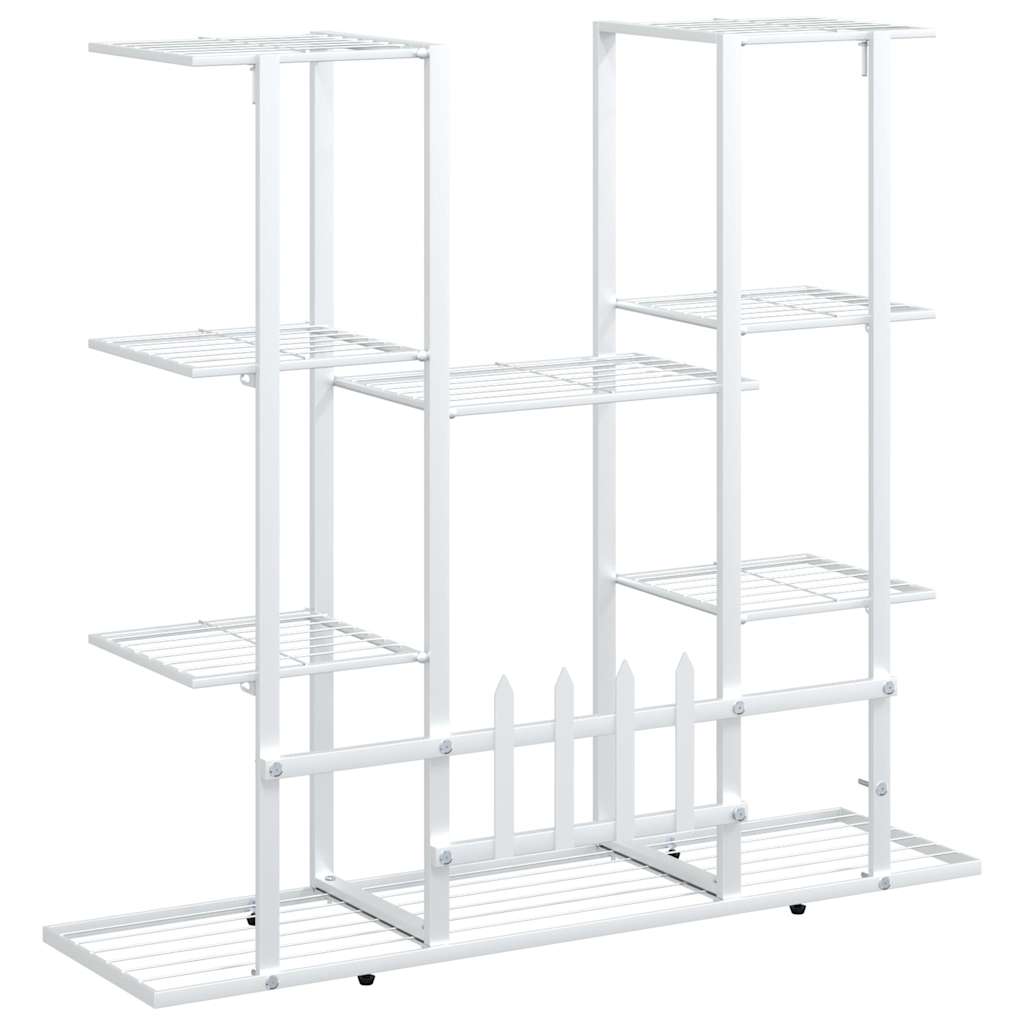 Gėlių stovas, baltos spalvos, 94,5x25x89cm, geležis Gėlių stovas, baltos spalvos, 94,5x25x89cm, geležis - Image 7