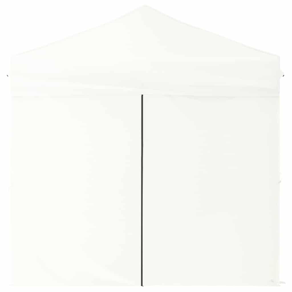Proginė palapinė su šoninėmis sienomis, balta, 2x2m Proginė palapinė su šoninėmis sienomis, balta, 2x2m - Image 4