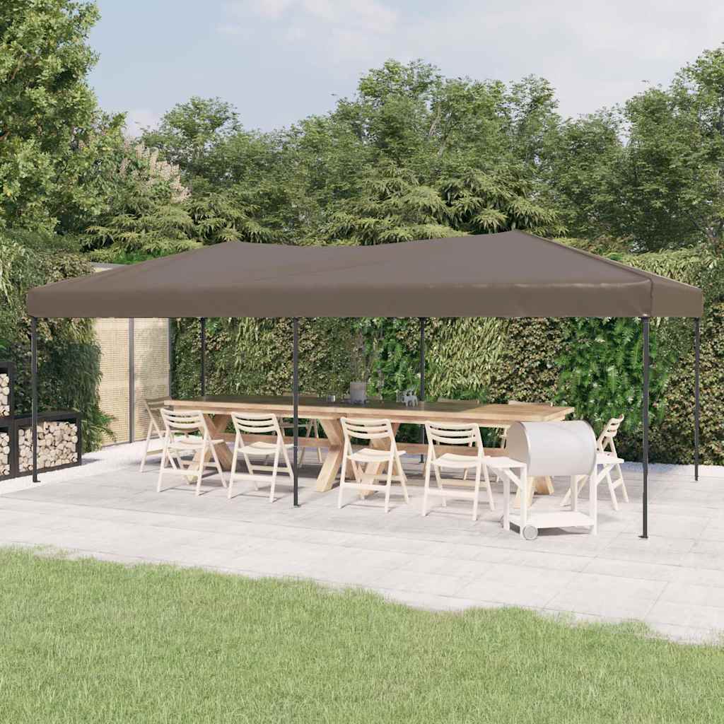 Sulankstoma proginė palapinė, taupe spalvos, 3x6m Sulankstoma proginė palapinė, taupe spalvos, 3x6m - Image 2
