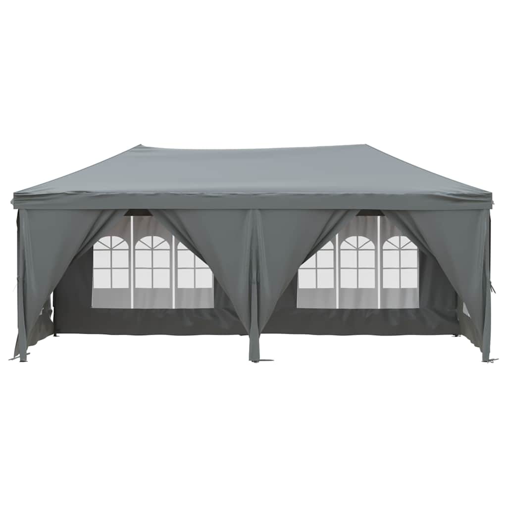 Proginė palapinė su šoninėmis sienomis, antracito, 3x6m Proginė palapinė su šoninėmis sienomis, antracito, 3x6m - Image 3