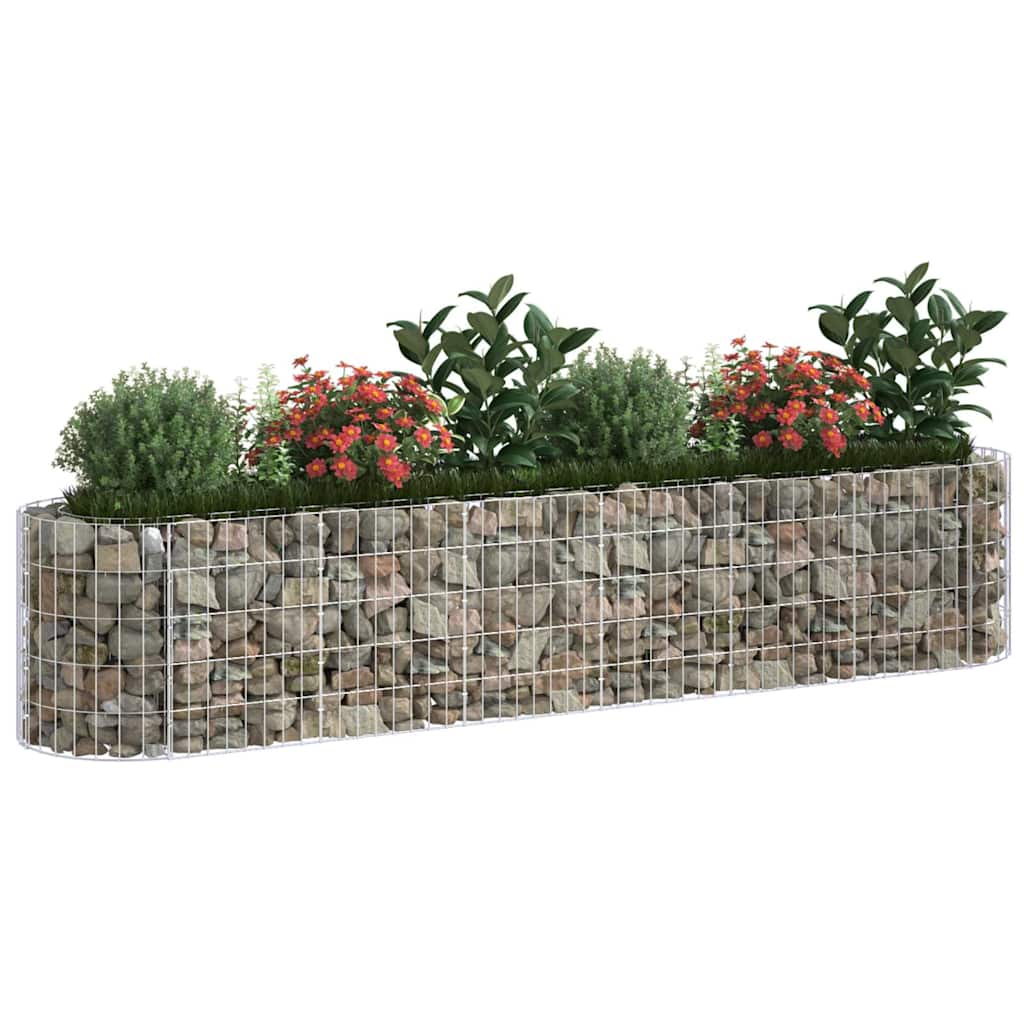 Gabiono lovelis, 260x50x50cm, galvanizuota geležis, aukštas Gabiono lovelis, 260x50x50cm, galvanizuota geležis, aukštas - Image 3