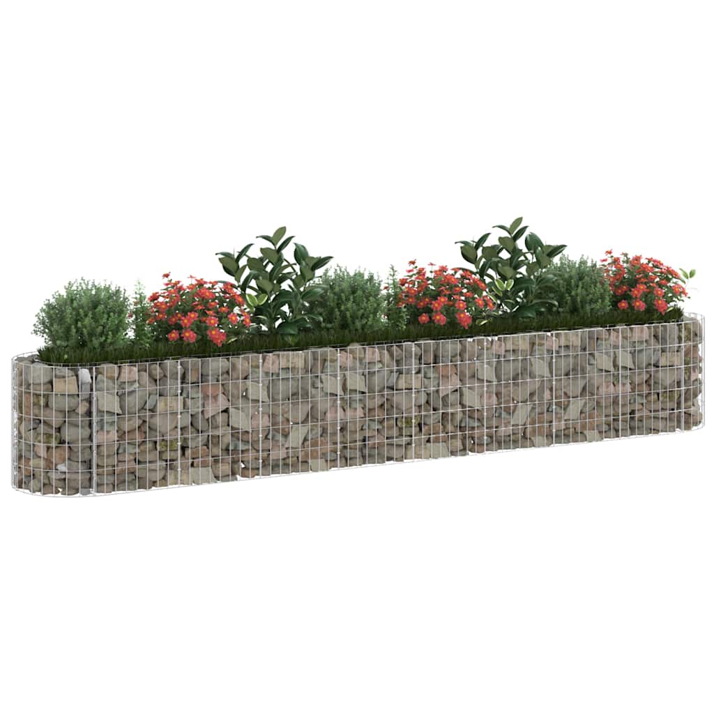 Gabiono lovelis, 330x50x50cm, galvanizuota geležis, aukštas Gabiono lovelis, 330x50x50cm, galvanizuota geležis, aukštas - Image 3