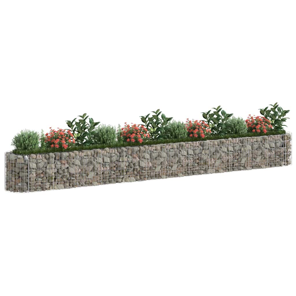 Gabiono lovelis, 470x50x50cm, galvanizuota geležis, aukštas Gabiono lovelis, 470x50x50cm, galvanizuota geležis, aukštas - Image 3