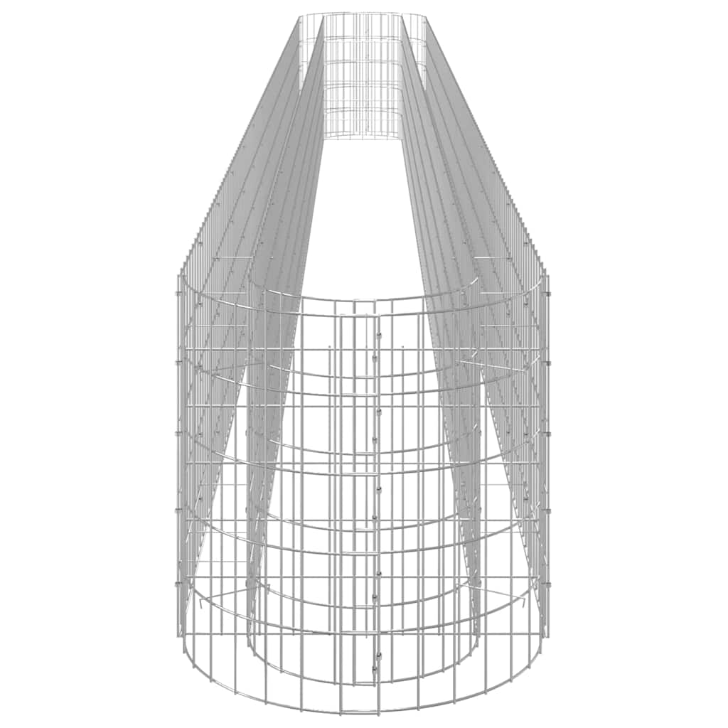 Gabiono lovelis, 540x50x50cm, galvanizuota geležis, aukštas Gabiono lovelis, 540x50x50cm, galvanizuota geležis, aukštas - Image 5