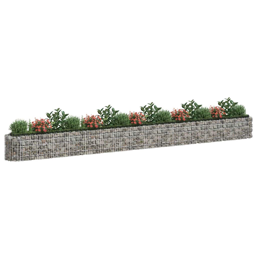 Gabiono lovelis, 610x50x50cm, galvanizuota geležis, aukštas Gabiono lovelis, 610x50x50cm, galvanizuota geležis, aukštas - Image 3