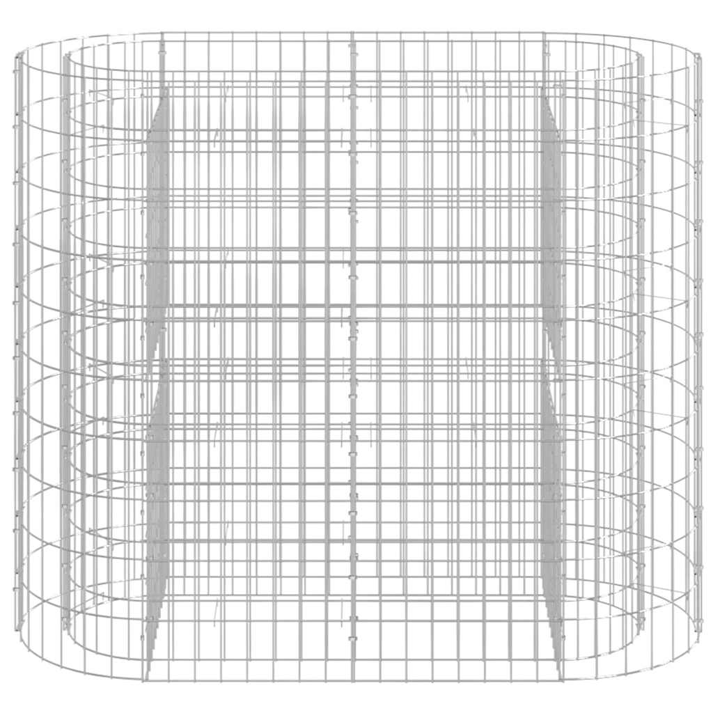 Gabiono lovelis, 120x50x100cm, galvanizuota geležis, aukštas Gabiono lovelis, 120x50x100cm, galvanizuota geležis, aukštas - Image 3