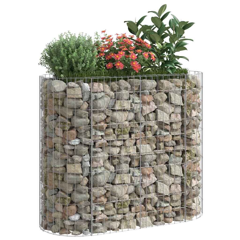 Gabiono lovelis, 120x50x100cm, galvanizuota geležis, aukštas Gabiono lovelis, 120x50x100cm, galvanizuota geležis, aukštas - Image 7