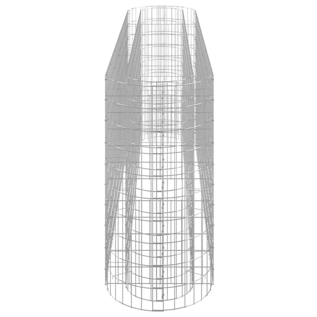 Gabiono lovelis, 260x50x100cm, galvanizuota geležis, aukštas Gabiono lovelis, 260x50x100cm, galvanizuota geležis, aukštas - Image 4