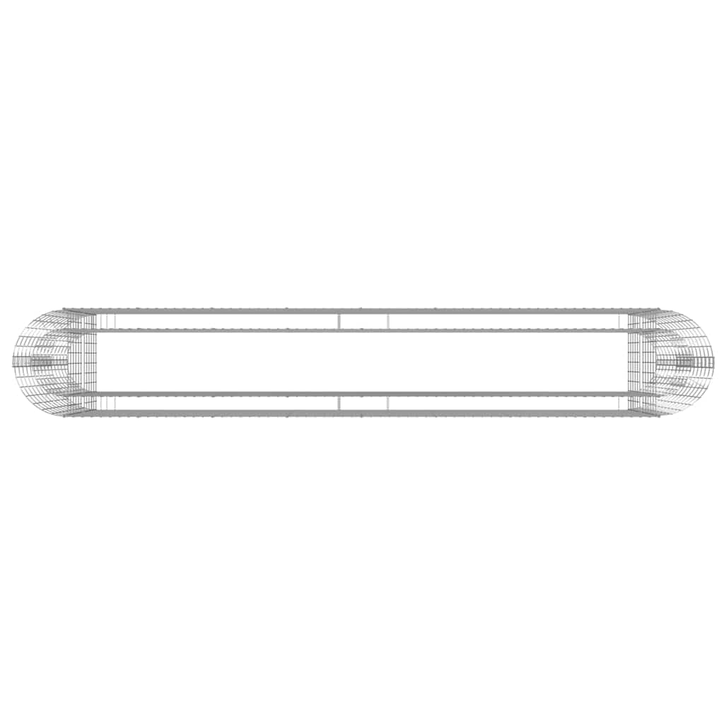 Gabiono lovelis, 330x50x100cm, galvanizuota geležis, aukštas Gabiono lovelis, 330x50x100cm, galvanizuota geležis, aukštas - Image 6