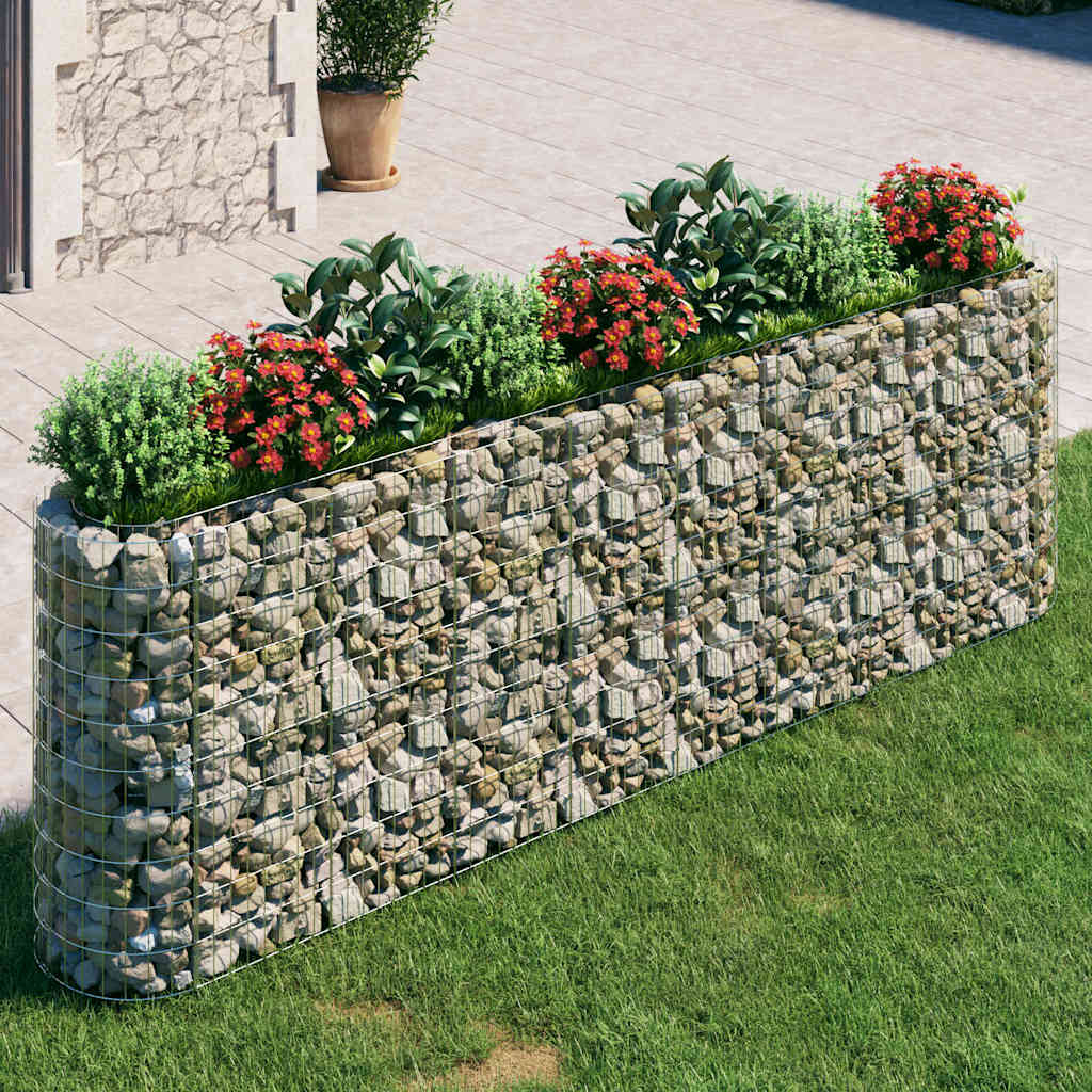 Gabiono lovelis, 330x50x100cm, galvanizuota geležis, aukštas Gabiono lovelis, 330x50x100cm, galvanizuota geležis, aukštas - Image 2