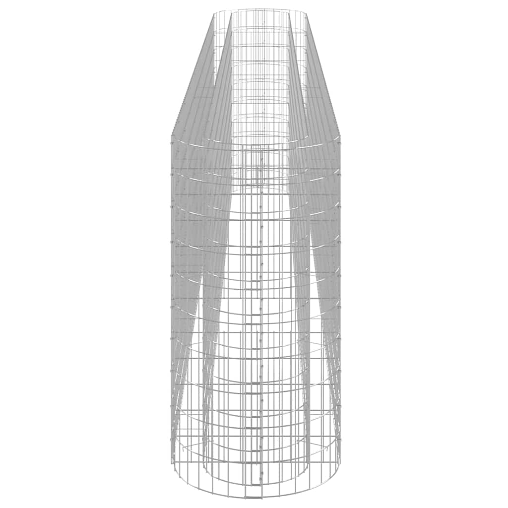 Gabiono lovelis, 400x50x100cm, galvanizuota geležis, aukštas Gabiono lovelis, 400x50x100cm, galvanizuota geležis, aukštas - Image 5