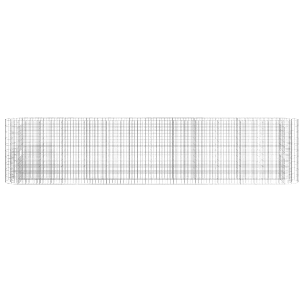 Gabiono lovelis, 470x50x100cm, galvanizuota geležis, aukštas Gabiono lovelis, 470x50x100cm, galvanizuota geležis, aukštas - Image 4