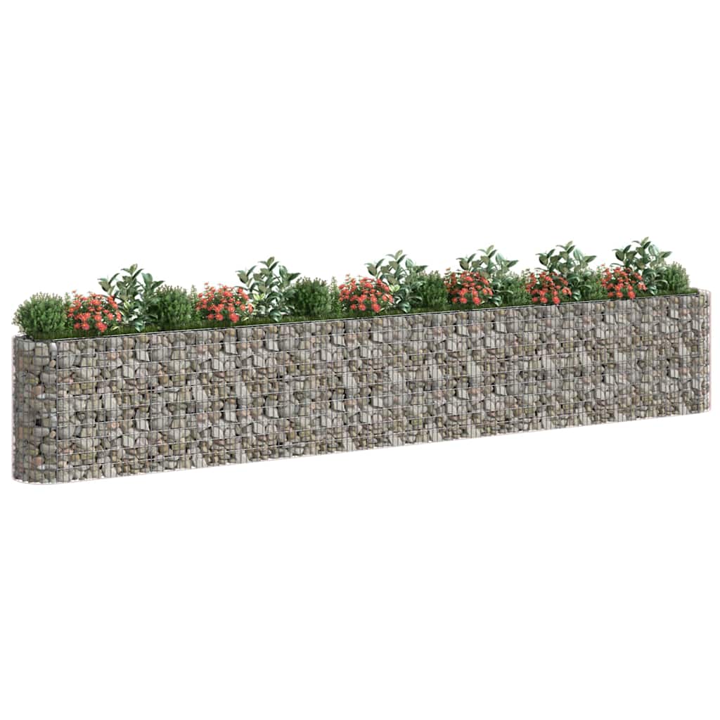 Gabiono lovelis, 610x50x100cm, galvanizuota geležis, aukštas Gabiono lovelis, 610x50x100cm, galvanizuota geležis, aukštas - Image 3