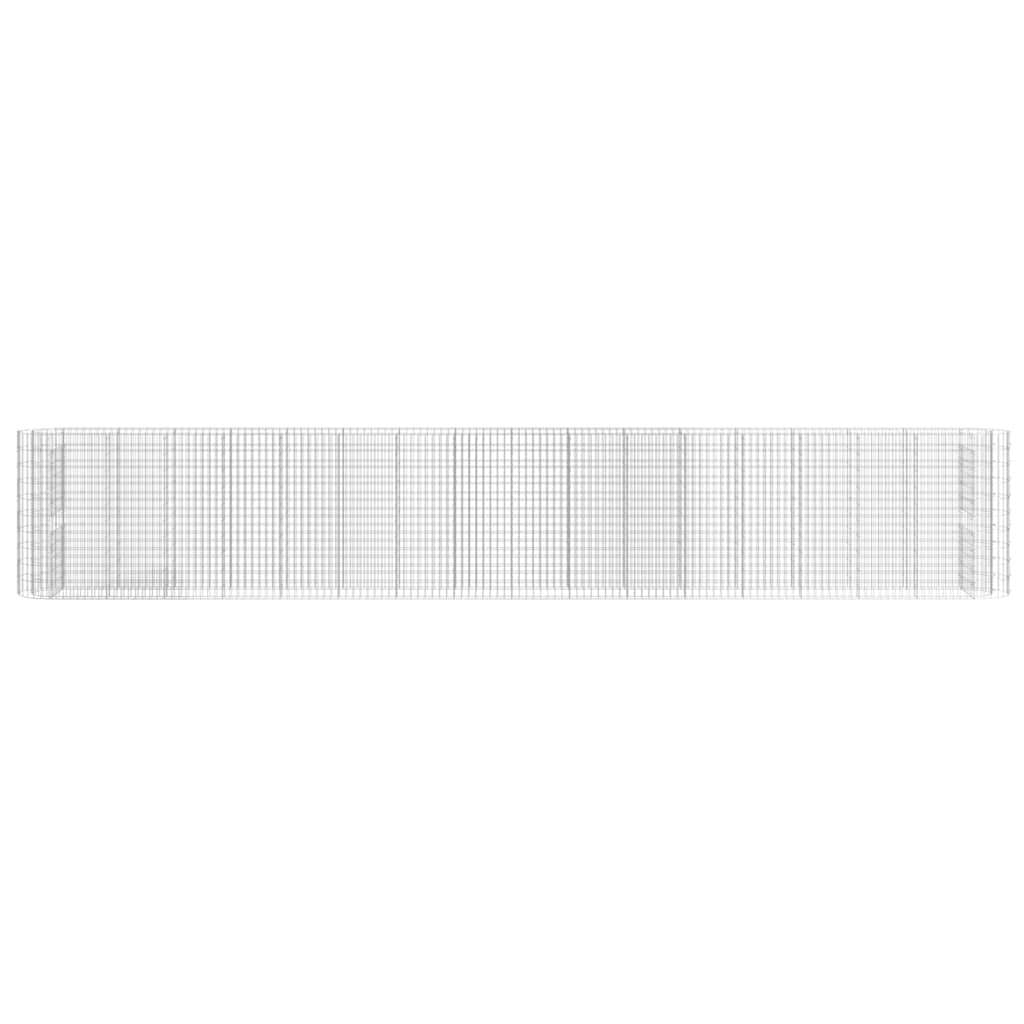 Gabiono lovelis, 610x50x100cm, galvanizuota geležis, aukštas Gabiono lovelis, 610x50x100cm, galvanizuota geležis, aukštas - Image 4