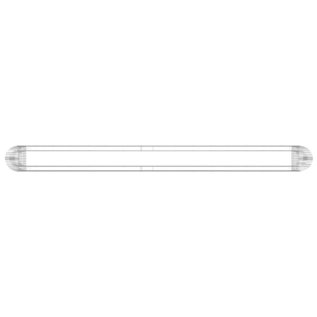 Gabiono lovelis, 610x50x100cm, galvanizuota geležis, aukštas Gabiono lovelis, 610x50x100cm, galvanizuota geležis, aukštas - Image 6