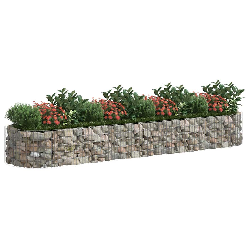 Gabiono lovelis, 400x100x50cm, galvanizuota geležis, aukštas Gabiono lovelis, 400x100x50cm, galvanizuota geležis, aukštas - Image 3