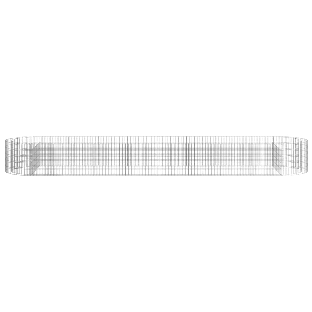 Gabiono lovelis, 500x100x50cm, galvanizuota geležis, aukštas Gabiono lovelis, 500x100x50cm, galvanizuota geležis, aukštas - Image 4