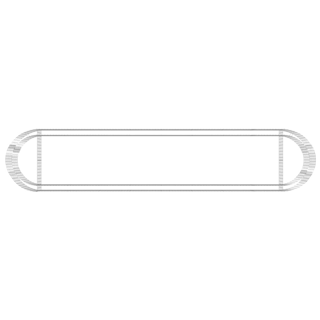 Gabiono lovelis, 500x100x50cm, galvanizuota geležis, aukštas Gabiono lovelis, 500x100x50cm, galvanizuota geležis, aukštas - Image 6