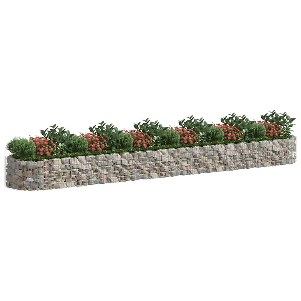 Gabiono lovelis, 600x100x50cm, galvanizuota geležis, aukštas Gabiono lovelis, 600x100x50cm, galvanizuota geležis, aukštas - Image 3