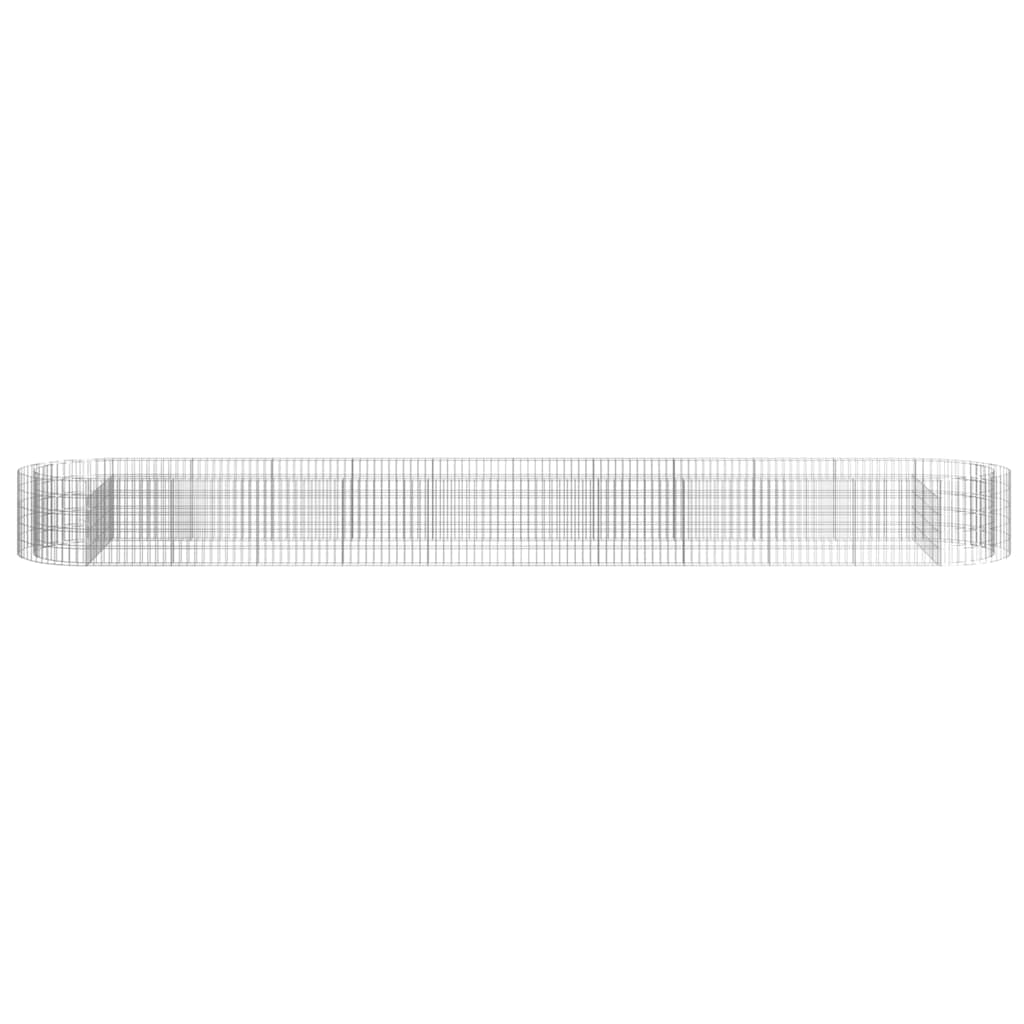 Gabiono lovelis, 600x100x50cm, galvanizuota geležis, aukštas Gabiono lovelis, 600x100x50cm, galvanizuota geležis, aukštas - Image 4