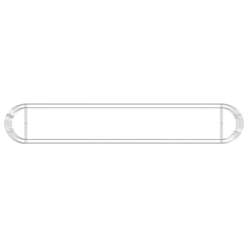 Gabiono lovelis, 600x100x50cm, galvanizuota geležis, aukštas Gabiono lovelis, 600x100x50cm, galvanizuota geležis, aukštas - Image 6