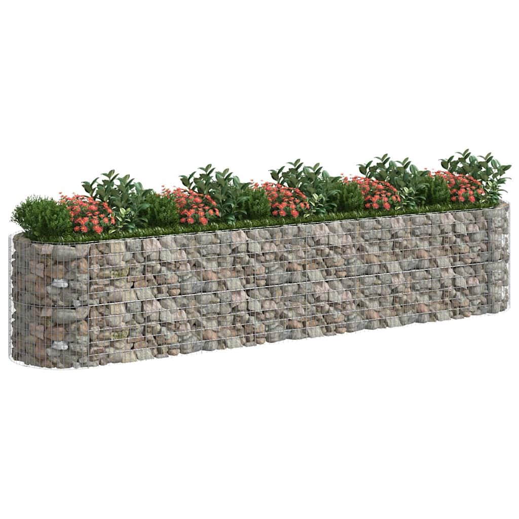 Gabiono lovelis, 500x100x100cm, galvanizuota geležis, aukštas Gabiono lovelis, 500x100x100cm, galvanizuota geležis, aukštas - Image 3