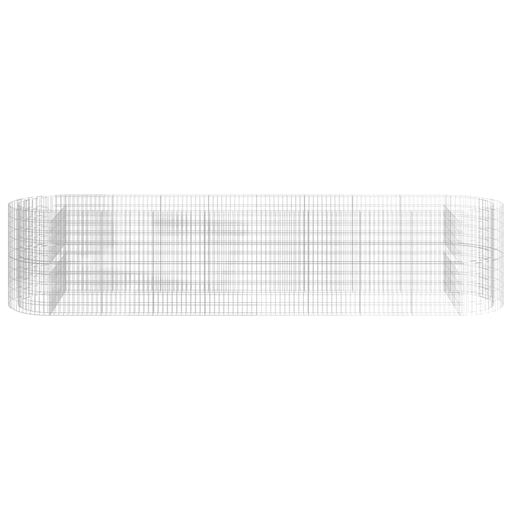 Gabiono lovelis, 500x100x100cm, galvanizuota geležis, aukštas Gabiono lovelis, 500x100x100cm, galvanizuota geležis, aukštas - Image 4