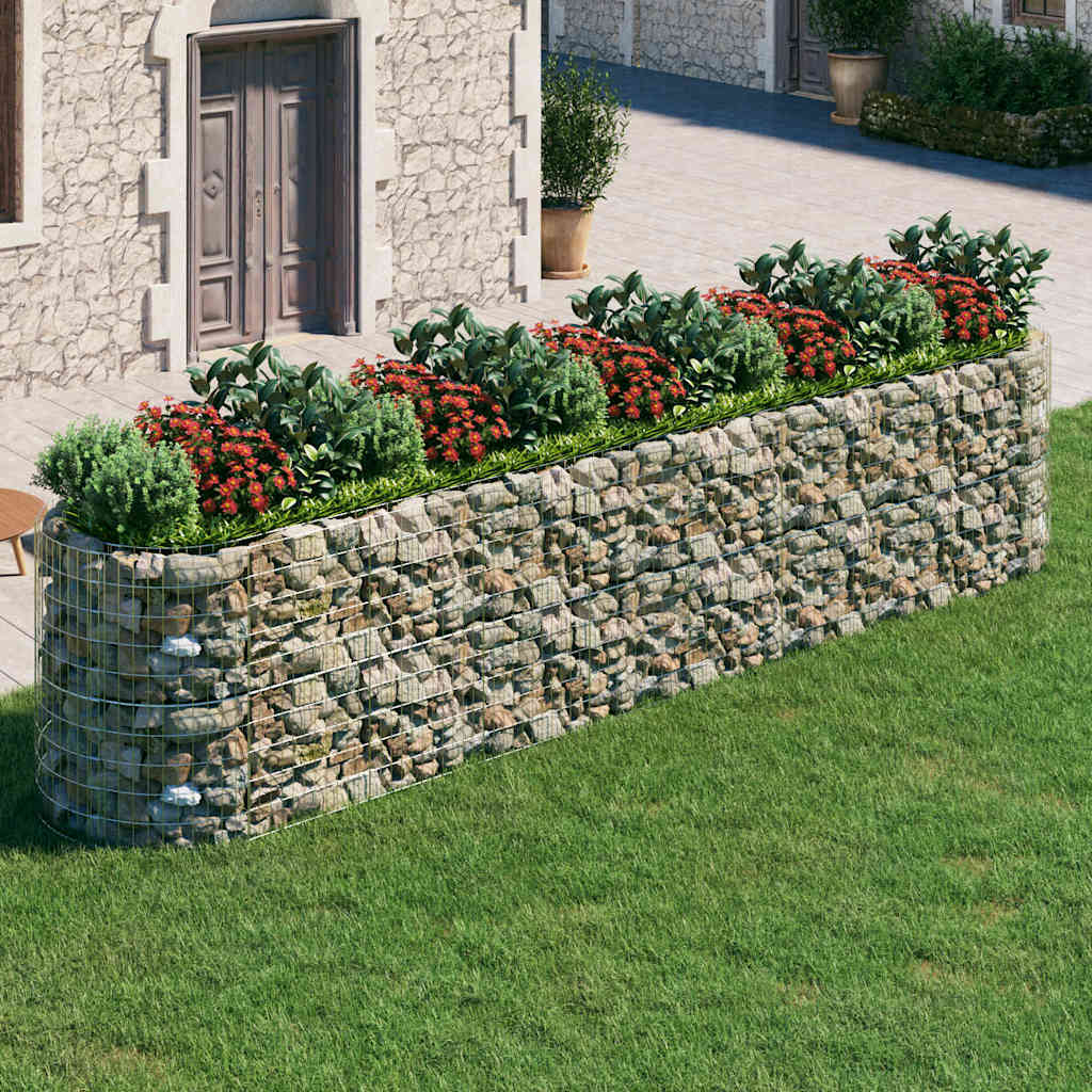 Gabiono lovelis, 500x100x100cm, galvanizuota geležis, aukštas Gabiono lovelis, 500x100x100cm, galvanizuota geležis, aukštas - Image 2