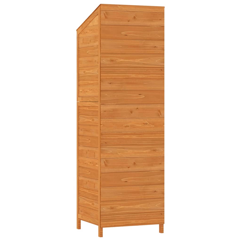 Sodo pašiūrė, ruda, 55x52x174,5cm, eglės medienos masyvas Sodo pašiūrė, ruda, 55x52x174,5cm, eglės medienos masyvas - Image 6