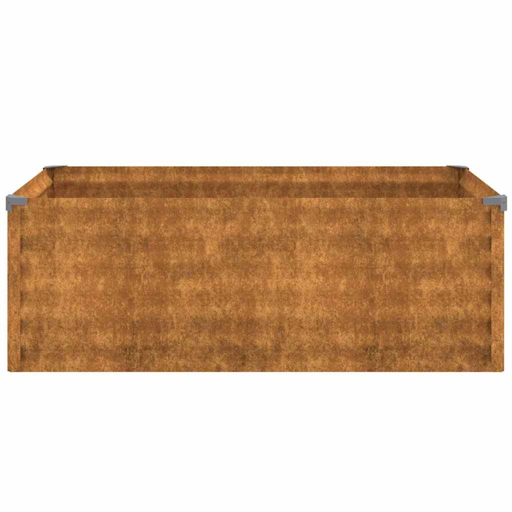 Pakelta sodo lysvė, 100x50x36 cm, Corten plienas Pakelta sodo lysvė, 100x50x36 cm, Corten plienas - Image 5