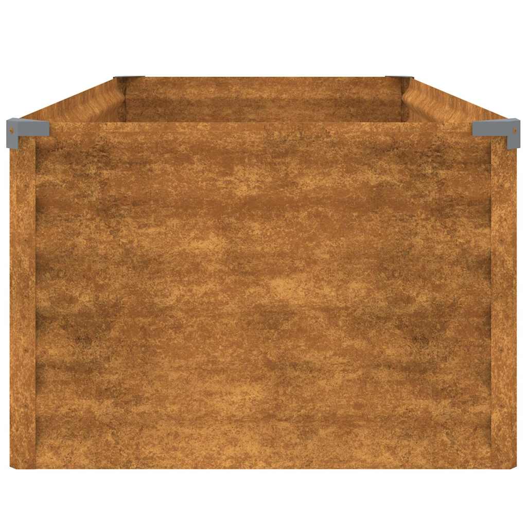 Pakelta sodo lysvė, 100x50x36 cm, Corten plienas Pakelta sodo lysvė, 100x50x36 cm, Corten plienas - Image 6
