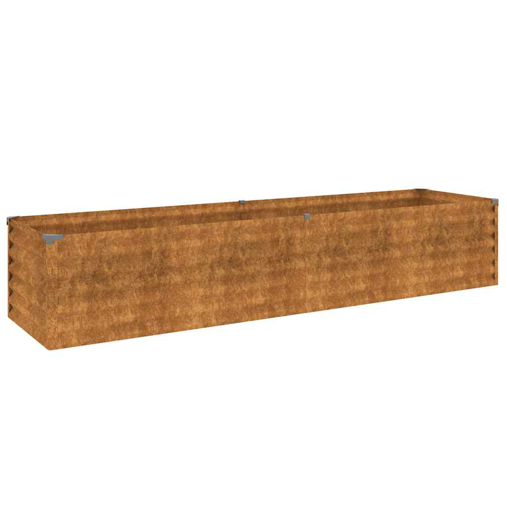 Pakelta sodo lysvė, 194x50x36 cm, Corten plienas Pakelta sodo lysvė, 194x50x36 cm, Corten plienas - Image 3