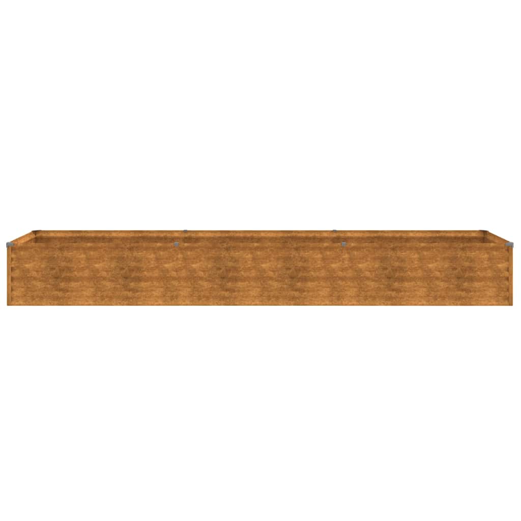 Pakeltas sodo lysvė, 291x50x36 cm, Corten plienas Pakeltas sodo lysvė, 291x50x36 cm, Corten plienas - Image 5