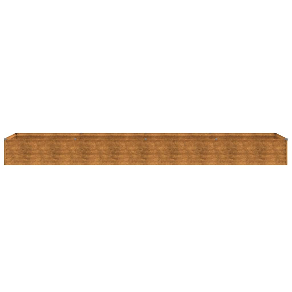 Pakeltas sodo lysvė, 386x50x36 cm, Corten plienas Pakeltas sodo lysvė, 386x50x36 cm, Corten plienas - Image 5