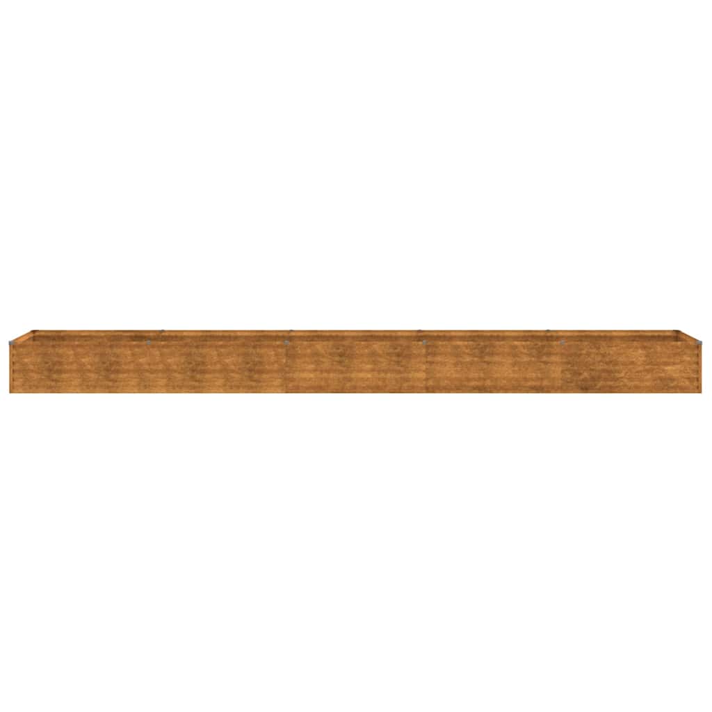 Pakeltas sodo lysvė, 482x50x36cm, Corten plienas Pakeltas sodo lysvė, 482x50x36cm, Corten plienas - Image 5