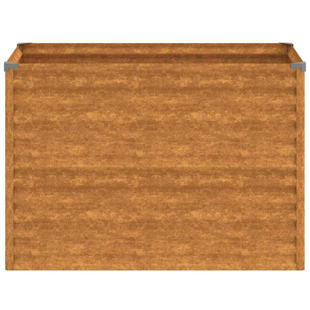 Pakelta sodo lysvė, 100x50x69 cm, Corten plienas Pakelta sodo lysvė, 100x50x69 cm, Corten plienas - Image 5