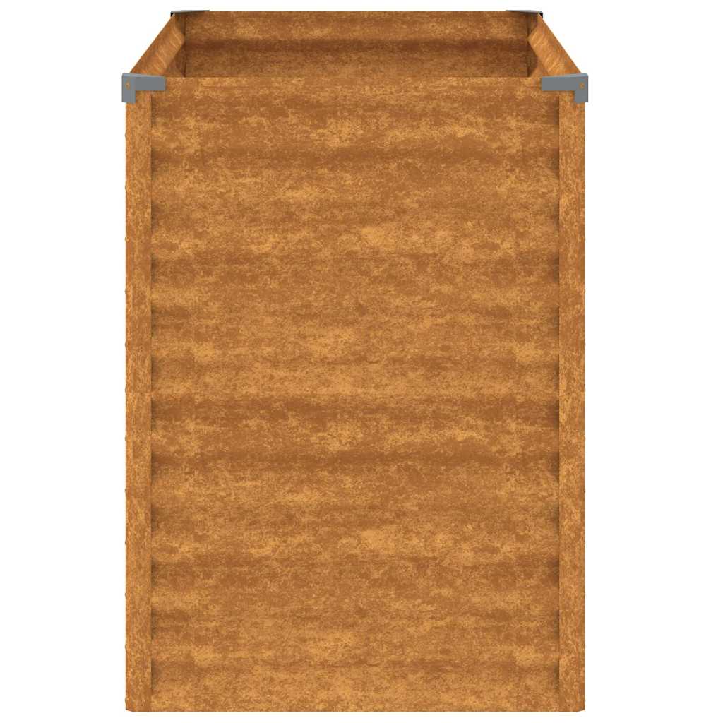 Pakelta sodo lysvė, 100x50x69 cm, Corten plienas Pakelta sodo lysvė, 100x50x69 cm, Corten plienas - Image 6