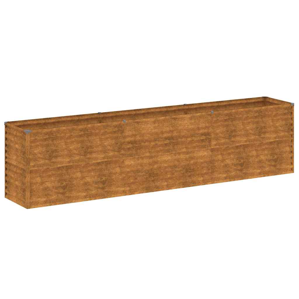 Pakeltas sodo lysvė, 291x50x69cm, Corten plienas Pakeltas sodo lysvė, 291x50x69cm, Corten plienas - Image 3