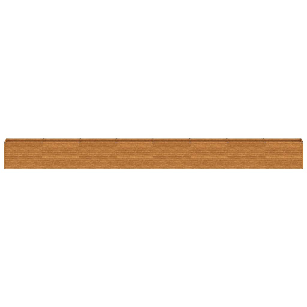 Aukštas sodo lovelis, 770x50x69cm, Corten plienas Aukštas sodo lovelis, 770x50x69cm, Corten plienas - Image 4