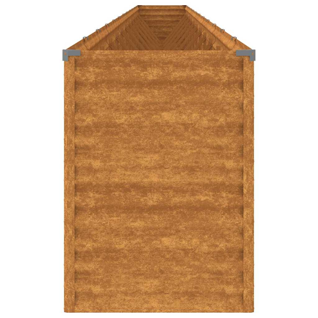 Aukštas sodo lovelis, 1150x50x69cm, Corten plienas Aukštas sodo lovelis, 1150x50x69cm, Corten plienas - Image 5